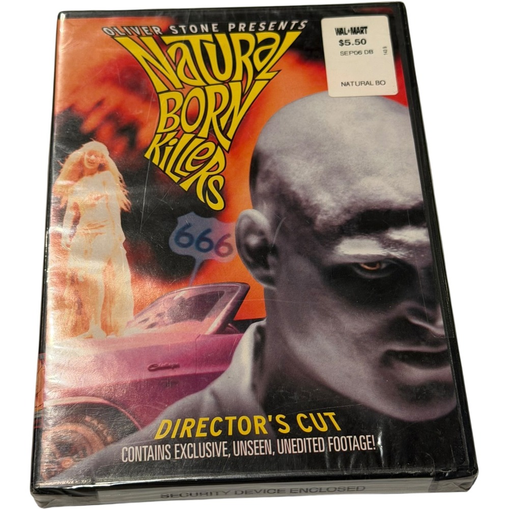 Natural‎ Born Killers Director's Cut DVD Oliver Stone Crime Drama New Sealed